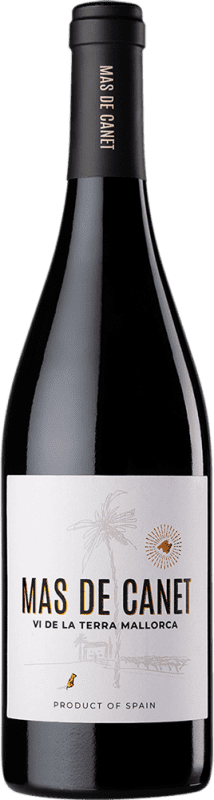 6,95 € | Red Wine Tianna Negre Ses Nines Mas de Canet Young D.O. Binissalem Balearic Islands Spain Merlot, Syrah — Shiraz, Callet, Mantonegro 75 cl