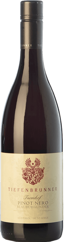 Free Shipping | Red wine Tiefenbrunner Pinot Nero Turmhof D.O.C. Alto Adige Trentino-Alto Adige Italy Pinot Black 75 cl