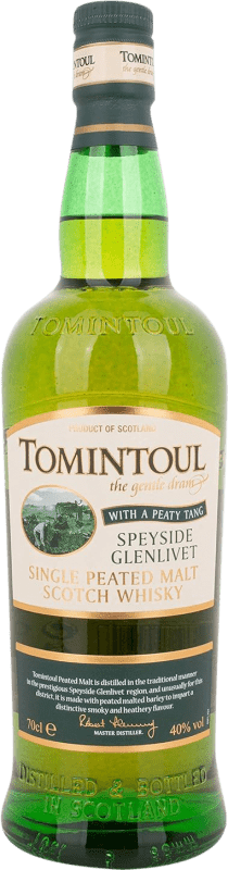 39,95 € | Single Malt Whisky Tomintoul Peaty Tang Speyside Royaume-Uni 70 cl