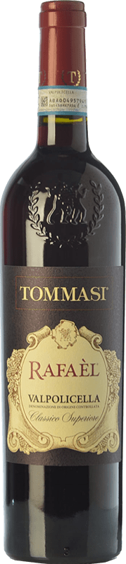 14,95 € | Red wine Tommasi Classico Superiore Rafaèl D.O.C. Valpolicella Veneto Italy Corvina, Rondinella, Molinara Bottle 75 cl