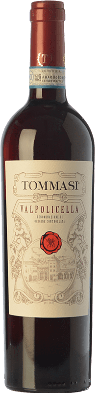 12,95 € | Red wine Tommasi D.O.C. Valpolicella Veneto Italy Corvina, Rondinella, Molinara Bottle 75 cl