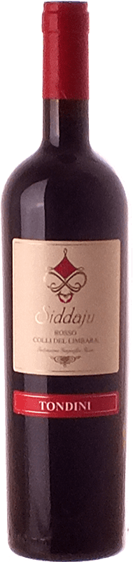 42,95 € | Red wine Tondini Siddaju I.G.T. Colli del Limbara Sardegna Italy Sangiovese, Nebbiolo, Cannonau 75 cl