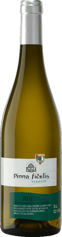 9,95 € | 白酒 Pinna Fidelis D.O. Rueda 卡斯蒂利亚莱昂 西班牙 Verdejo 75 cl