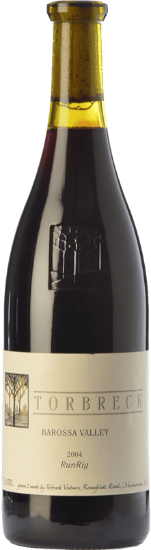 316,95 € | Red wine Torbreck Runrig Reserva 2004 I.G. Barossa Valley Barossa Valley Australia Syrah, Viognier Bottle 75 cl
