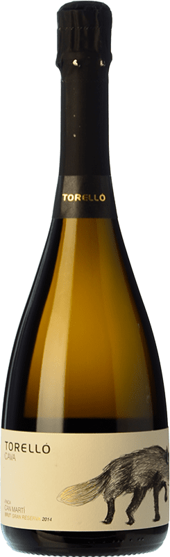 23,95 € | White sparkling Torelló Finca Can Martí Brut Gran Reserva D.O. Cava Catalonia Spain Macabeo, Xarel·lo, Chardonnay, Parellada Bottle 75 cl