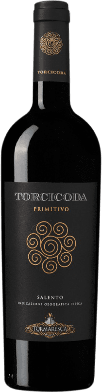 19,95 € | Красное вино Tormaresca Torcicoda I.G.T. Salento Кампанья Италия Primitivo 75 cl