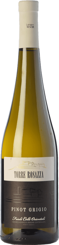 Бесплатная доставка | Белое вино Torre Rosazza Pinot Grigio D.O.C. Colli Orientali del Friuli Фриули-Венеция-Джулия Италия Pinot Grey 75 cl