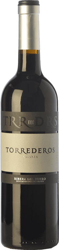 62,95 € Бесплатная доставка | Красное вино Torrederos старения D.O. Ribera del Duero