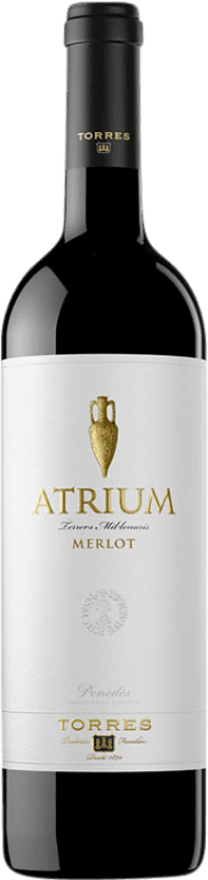 10,95 € | Красное вино Torres Atrium Молодой D.O. Penedès Каталония Испания Merlot 75 cl