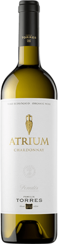 Бесплатная доставка | Белое вино Torres Atrium Chardonnay старения D.O. Penedès Каталония Испания Chardonnay, Parellada 75 cl