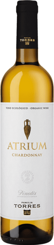 8,95 € | Vino blanco Torres Atrium Chardonnay Crianza D.O. Penedès Cataluña España Chardonnay, Parellada 75 cl