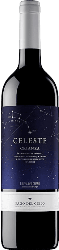 Free Shipping | Red wine Torres Celeste Aged D.O. Ribera del Duero Castilla y León Spain Tempranillo 75 cl