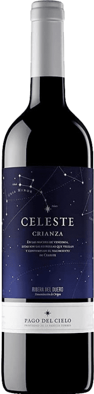 Бесплатная доставка | Красное вино Pago del Cielo Celeste Crianza — Крианса D.O. Ribera del Duero Кастилия-Леон Испания Tempranillo — Темпранильо 75 cl