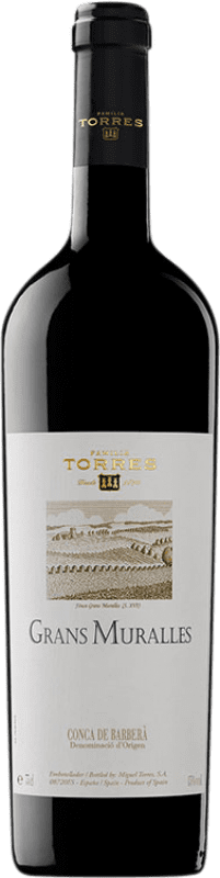 109,95 € | Red wine Torres Grans Muralles Aged D.O. Conca de Barberà Catalonia Spain Grenache, Monastrell, Carignan 75 cl
