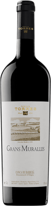 164,95 € Spedizione Gratuita | Vino rosso Torres Grans Muralles Crianza D.O. Conca de Barberà