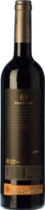 75,95 € Free Shipping | Red wine Torres Perpetual Crianza D.O.Ca. Priorat Catalonia Spain Grenache, Carignan Bottle 75 cl