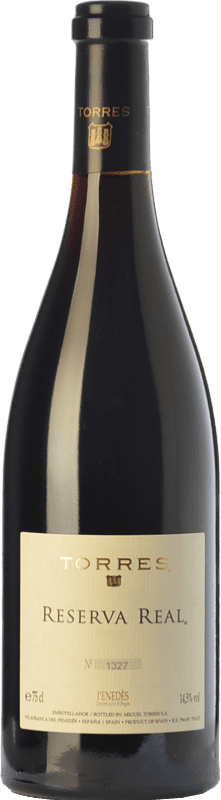 228,95 € Envio grátis | Vinho tinto Torres Real Reserva D.O. Penedès