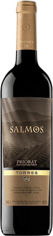 Бесплатная доставка | Красное вино Torres Salmos старения D.O.Ca. Priorat Каталония Испания Syrah, Grenache, Carignan 75 cl