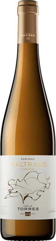 Envío gratis | Vino blanco Torres Waltraud D.O. Penedès Cataluña España Riesling 75 cl