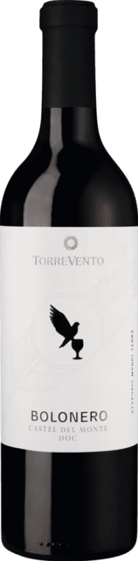 8,95 € | Vinho tinto Torrevento Bolonero D.O.C. Castel del Monte Puglia Itália Aglianico, Nero di Troia 75 cl