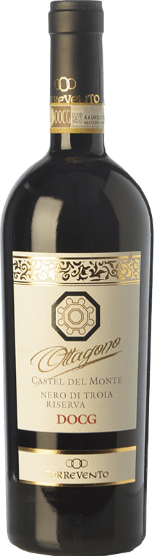Spedizione Gratuita | Vino rosso Torrevento Ottagono Riserva D.O.C. Castel del Monte Puglia Italia Nero di Troia 75 cl