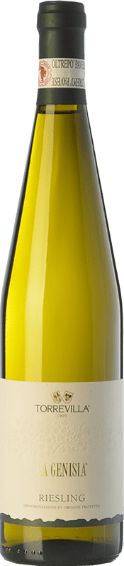 11,95 € Бесплатная доставка | Белое вино Torrevilla La Genisia Riesling D.O.C. Oltrepò Pavese