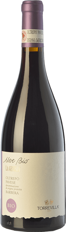 Free Shipping | Red wine Torrevilla La Genisia Bio D.O.C. Oltrepò Pavese Lombardia Italy Barbera Organic 75 cl
