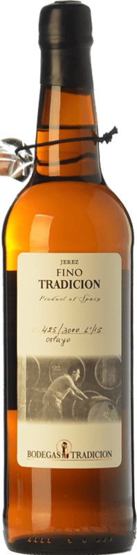 Kostenloser Versand | Likörwein Tradición Fino Saca de Otoño D.O. Manzanilla-Sanlúcar de Barrameda Andalusien Spanien Palomino Fino 75 cl