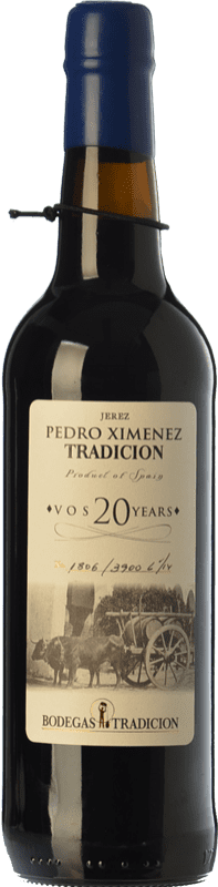 79,95 € | Сладкое вино Tradición V.O.S. D.O. Manzanilla-Sanlúcar de Barrameda Андалусия Испания Pedro Ximénez 20 Лет 75 cl