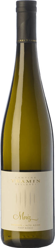 16,95 € | Белое вино Tramin Pinot Bianco Moriz D.O.C. Alto Adige Трентино-Альто-Адидже Италия Pinot White 75 cl