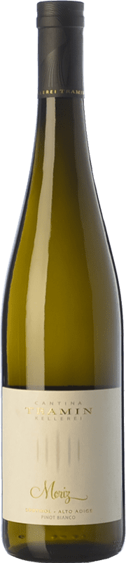 16,95 € | Vin blanc Tramin Pinot Bianco Moriz D.O.C. Alto Adige Trentin-Haut-Adige Italie Pinot Blanc 75 cl