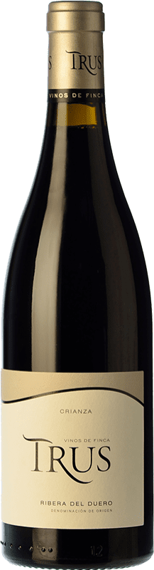 14,95 € Free Shipping | Red wine Trus Crianza D.O. Ribera del Duero Castilla y León Spain Tempranillo Bottle 75 cl