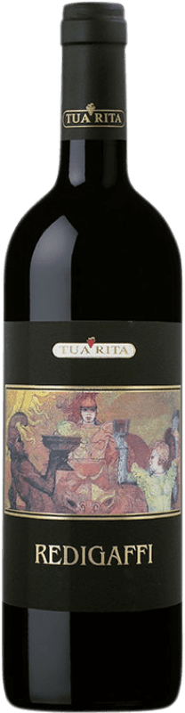 363,95 € Free Shipping | Red wine Tua Rita Redigaffi I.G.T. Toscana Tuscany Italy Merlot Bottle 75 cl