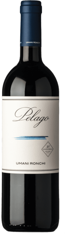 32,95 € | Red wine Umani Ronchi Pelago I.G.T. Marche Marche Italy Merlot, Cabernet Sauvignon, Montepulciano Bottle 75 cl
