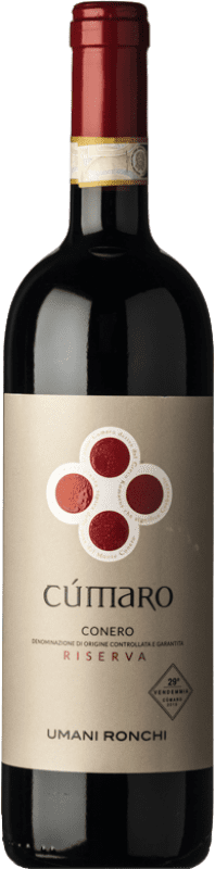 23,95 € | Red wine Umani Ronchi Rosso Riserva Cùmaro Reserve D.O.C.G. Conero Marche Italy Montepulciano Bottle 75 cl