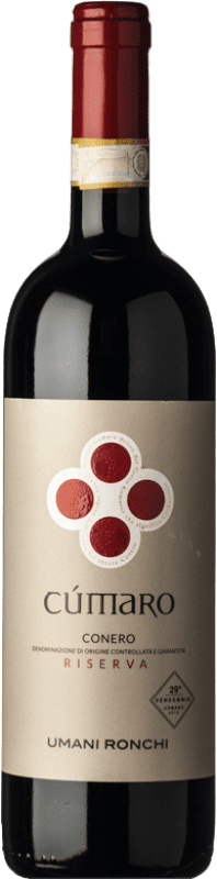 19,95 € Envio grátis | Vinho tinto Umani Ronchi Cùmaro Rosso Reserva D.O.C.G. Conero