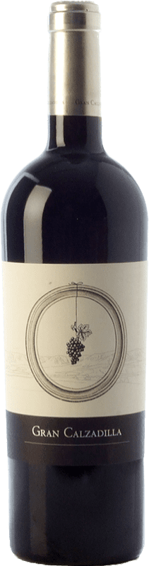 64,95 € Envío gratis | Vino tinto Uribes Madero Gran Calzadilla Crianza I.G.P. Vino de la Tierra de Castilla