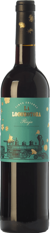 Envío gratis | Vino tinto Uvas Felices La Locomotora Crianza D.O.Ca. Rioja La Rioja España Tempranillo Botella Magnum 1,5 L