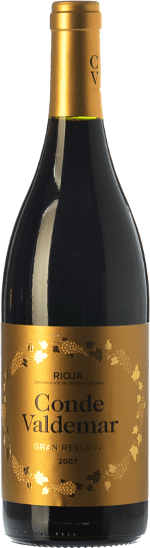 27,95 € | Red wine Valdemar Conde de Valdemar Grand Reserve D.O.Ca. Rioja The Rioja Spain Tempranillo, Graciano, Mazuelo Bottle 75 cl