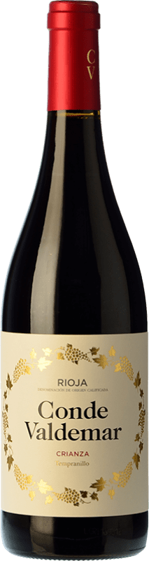 10,95 € | Vin rouge Valdemar Conde de Valdemar Crianza D.O.Ca. Rioja La Rioja Espagne Tempranillo, Mazuelo 75 cl
