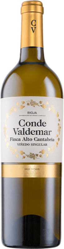 19,95 € | 白酒 Valdemar Conde de Valdemar Finca Alto Cantabria 岁 D.O.Ca. Rioja 拉里奥哈 西班牙 Viura 75 cl