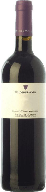 5,95 € | Red wine Valderiz Valdehermoso Joven D.O. Ribera del Duero Castilla y León Spain Tempranillo Bottle 75 cl