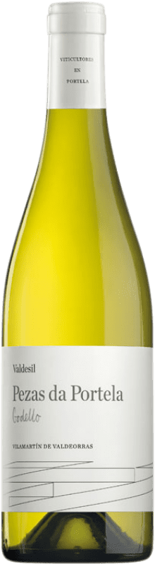 64,95 € Envío gratis | Vino blanco Valdesil Pezas da Portela Crianza D.O. Valdeorras