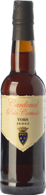 Kostenloser Versand | Verstärkter Wein Valdespino Palo Cortado Cardenal Very Old Rare Sherry VORS D.O. Manzanilla-Sanlúcar de Barrameda Andalusien Spanien Palomino Fino Halbe Flasche 37 cl