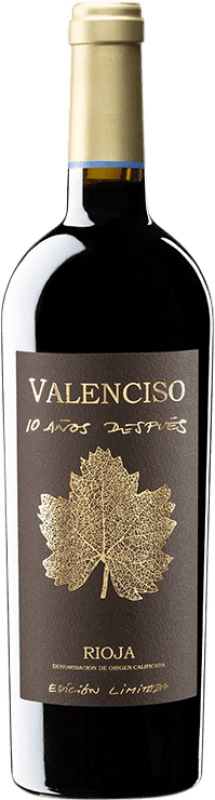 72,95 € | Rotwein Valenciso 10 Años Después Reserve D.O.Ca. Rioja La Rioja Spanien Tempranillo 10 Jahre 75 cl