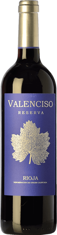 24,95 € | Red wine Valenciso Reserva D.O.Ca. Rioja The Rioja Spain Tempranillo Bottle 75 cl