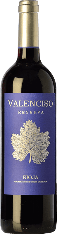 Бесплатная доставка | Красное вино Valenciso Резерв D.O.Ca. Rioja Ла-Риоха Испания Tempranillo 75 cl