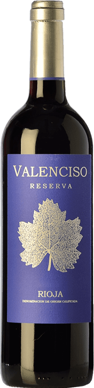 Бесплатная доставка | Красное вино Valenciso Резерва D.O.Ca. Rioja Ла-Риоха Испания Tempranillo — Темпранильо 75 cl