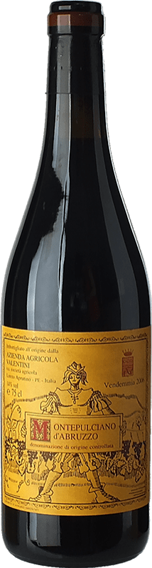 Бесплатная доставка | Красное вино Valentini D.O.C. Montepulciano d'Abruzzo Абруцци Италия Montepulciano 75 cl