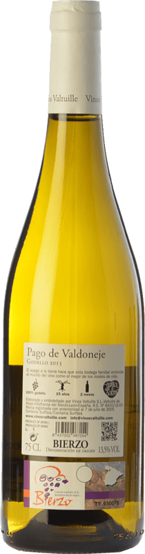 12,95 € Free Shipping | White wine Valtuille Pago de Valdoneje D.O. Bierzo Castilla y León Spain Godello Bottle 75 cl